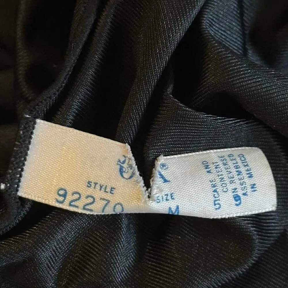 Vintage olga black full sweep